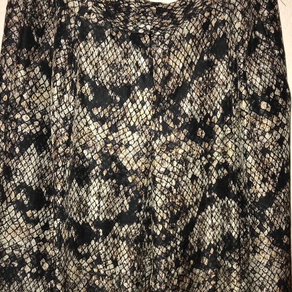 Theory Silk Snakeskin Print Pants - Picture 6 of 8